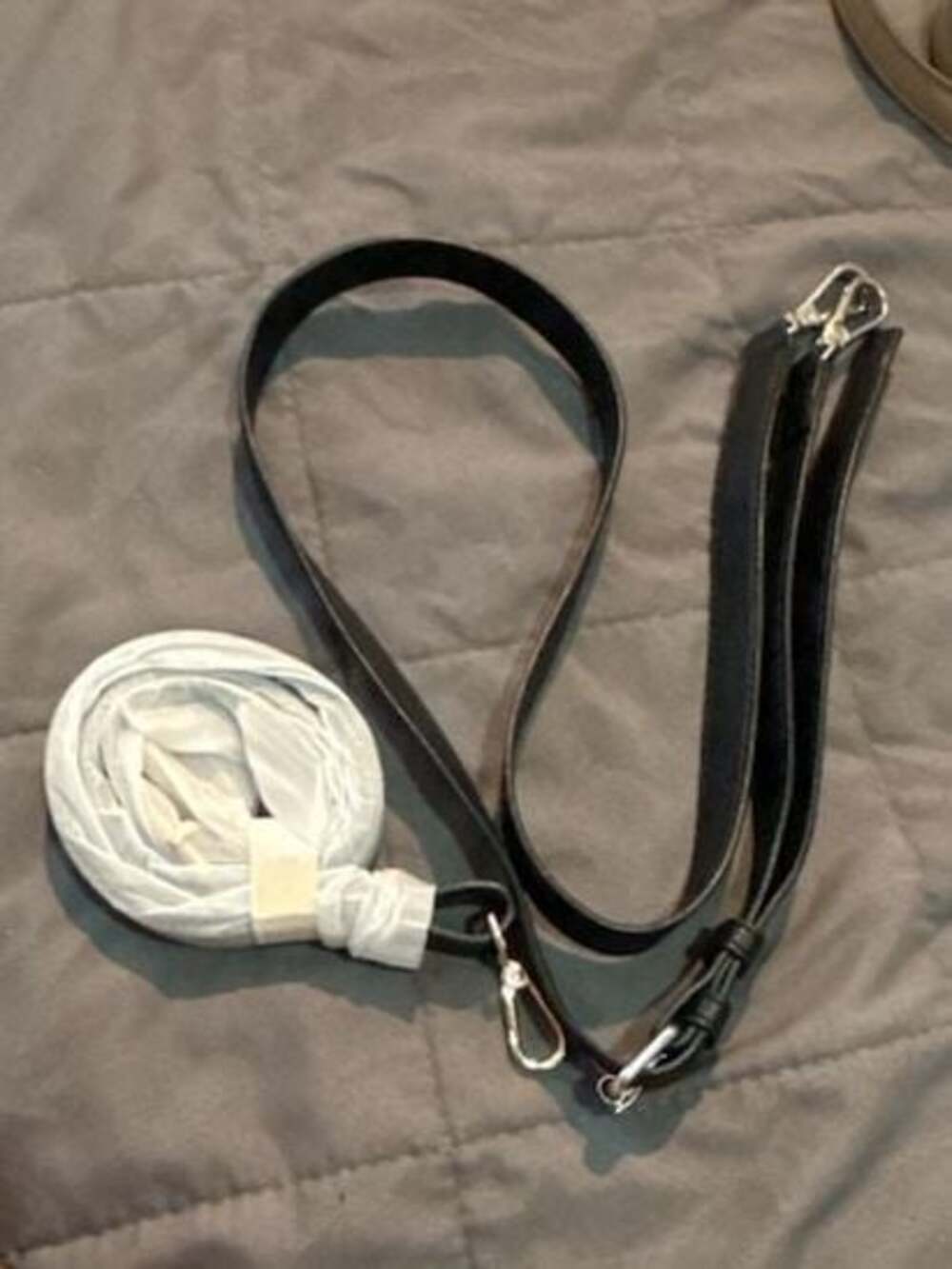 Unbranded Black Replacement Crossbody Straps Set of 2